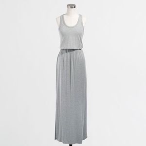 J Crew stretch tank maxi gray